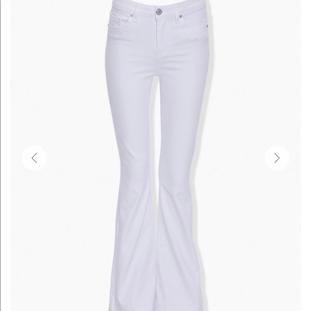 Express slim flare jeans